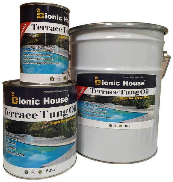 Тунгова терасна олія