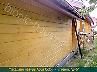 Финишная обработка деревянного фасада_1