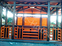 ЧП Петр I Беседка цвет палисандр-пиния_14