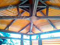 ЧП Петр I Беседка цвет палисандр-пиния_6