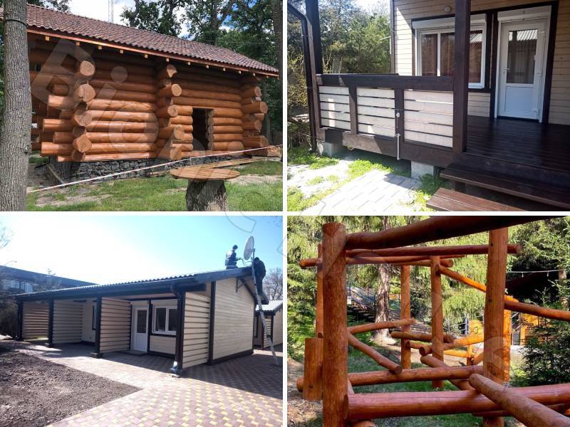 фасади та конструкції оброблені Facade Lasur - Bionic House