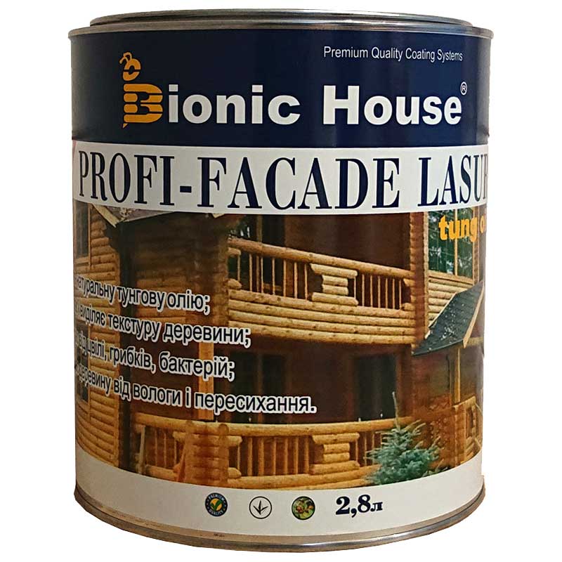 деревозахисна фарба просочення Profi Façade Lasur